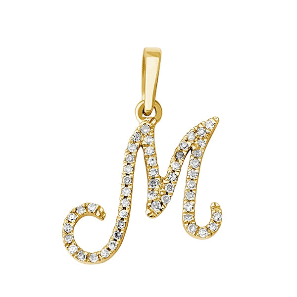 COLGANTE INICIAL CURSIVA M - Centeralia Plus S.L