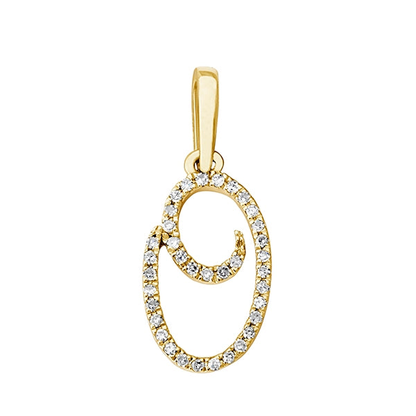 COLGANTE INICIAL CURSIVA O - Centeralia Plus S.L