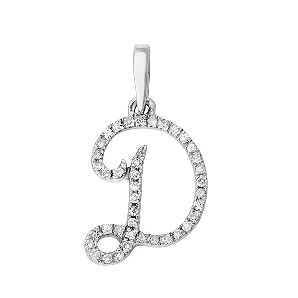 COLGANTE INICIAL CURSIVA D - Centeralia Plus S.L