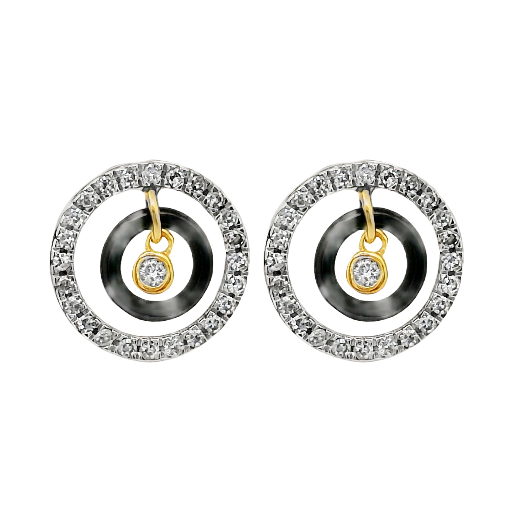 PENDIENTES 18KT 50 BRILLANTES - Centeralia Plus S.L