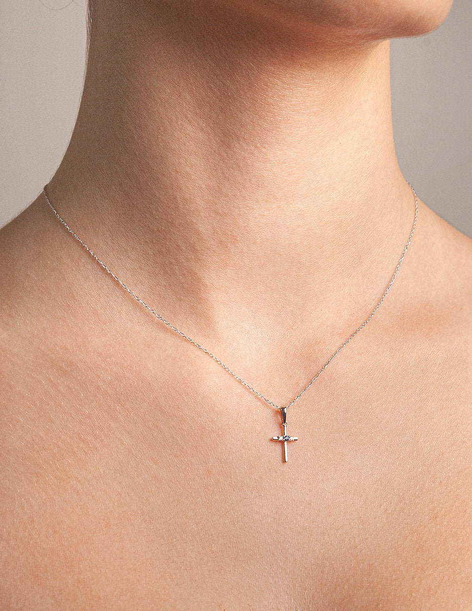 COLGANTE CRUZ SALVEA ZAFIRO - Centeralia Plus S.L