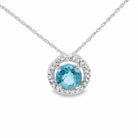 COLGANTE 18KT 23 BRILLANTES 1 TOPACIO - Centeralia Plus S.L