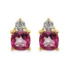PENDIENTES 18KT 14 BRILLANTES 2 TOPACIOS - Centeralia Plus S.L